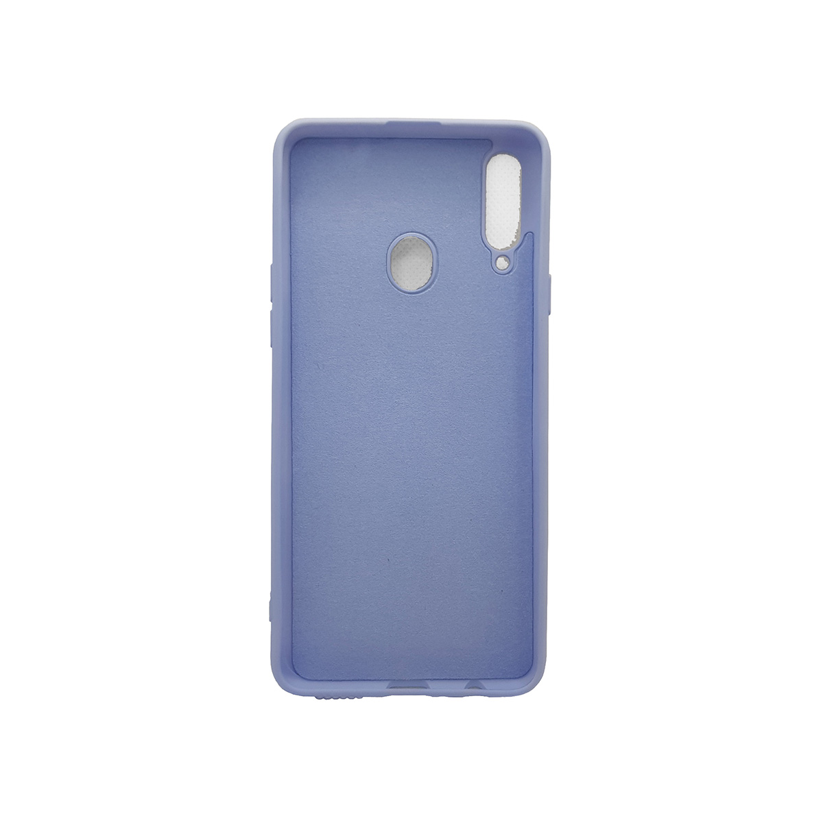 Protectores para celular  para Samsung  A20S Funda de tpu con felpa Lila